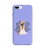 Lila Lansman Telefon Kılıfı Iphone 8 Plus