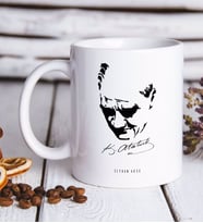 BK Gift Kişiye Özel Atatürk Temalı Beyaz Kupa Bardak-25