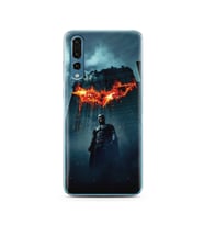Batman Tasarım Süper Şeffaf Silikon Telefon Kılıfı Huawei P20 Pro 