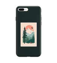 Siyah Lansman Telefon Kılıfı Iphone 7 Plus