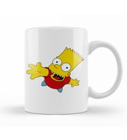 Bart Simpsons Kupa Bardak Porselen