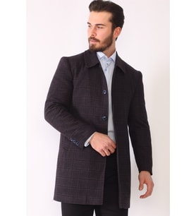 PLT8364 DEWBERRY ERKEK PALTO-EKOSE-BORDO (Yeşil)