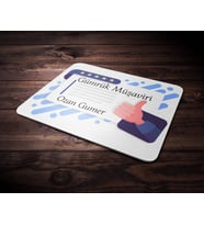 Kişiye Özel Gümrük Müşaviri Tasarımlı Mouse Pad (Renksiz)