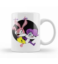 Babs Bunny And Fifi la Fume Kupa Bardak Porselen