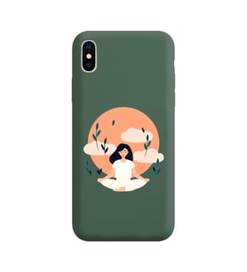 Koyu Yeşil Lansman Kılıf iPhone XS