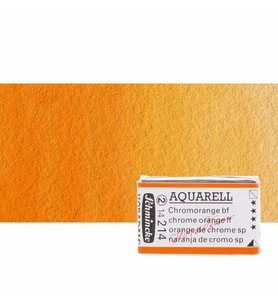 Schmincke Horadam Aquarell 1/1 Tablet 214 Chrome Orange seri 2