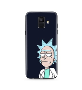 Stranger Tasarım Süper Şeffaf Silikon Telefon Kılıfı Samsung A6 (2018)