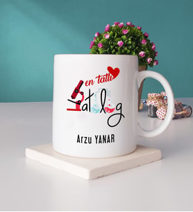 Mesajlı Patolog Tasarımlı Kişiye Özel Patolog Kupa Bardak ve Taş Bardak Altlığı Hediye Seti