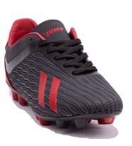 Jump 25850 Siyah Kırmızı Krampon Erkek Futbol Ayakkabı