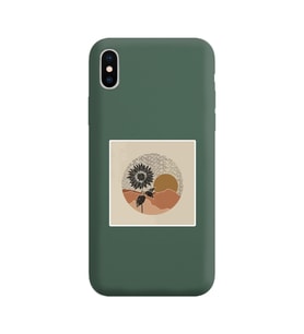 Koyu Yeşil Lansman Kılıf iPhone XS Max