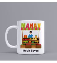 Kişiye Özel ManavTemalı Kupa Bardak SZ95