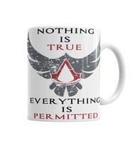 Assassin Creed Nothing is True Kupa Bardak Porselen