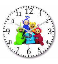 The Teletubbies  Duvar Saati Bombeli    Gercek Cam