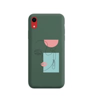 Yeşil Lansman Kılıf iPhone XR