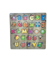 Hayal 29 Parça Türkçe Alfabe Harfler Ahşap Puzzle