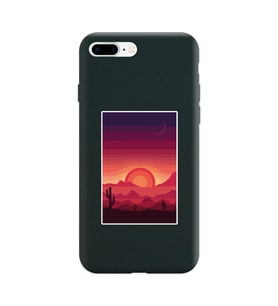 Siyah Lansman Kılıf iPhone 8 Plus