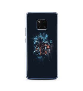 Uzay Boşluğu Tasarım Süper Şeffaf Silikon Telefon Kılıfı Huawei Mate 20 Pro 