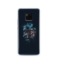 Uzay Boşluğu Tasarım Süper Şeffaf Silikon Telefon Kılıfı Huawei Mate 20 Pro 