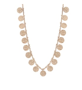 Söğütlü Silver mini pullu dövmeli kolye