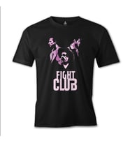 Fight Club - Smoky Siyah Erkek Tshirt