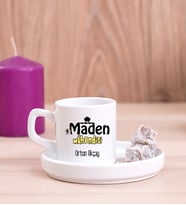 Maden Mühendisi Concept Türk Kahvesi Fincanı