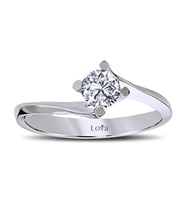 Lova G Renk 0,40 Karat Pırlanta Tektaş Yüzük - 1060053