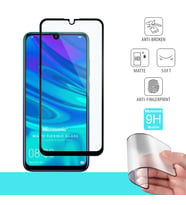 Microsonic Huawei P Smart 2019 Seramik Matte Flexible Ekran Koruyucu Siyah