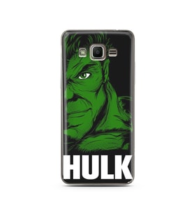 Hulk Tasarım Süper Şeffaf Silikon Telefon Kılıfı Samsung J2 Prime