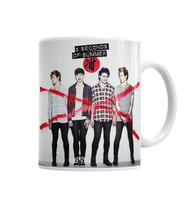 5SOS 5 Seconds Of Summer Kupa Bardak Porselen