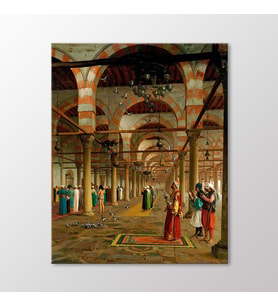 Arty Tablo Prayer in the Mosque Tablo (Karışık)