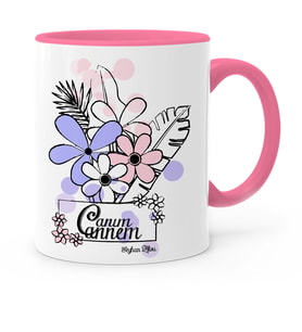 BK Gift Kişiye Özel Canım Annem Pembe Kupa Bardak  17