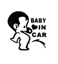 Baby İn Car Arabada Bebek Var Sticker Yapıştıma