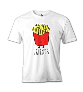 Best Friends - Patates Beyaz Erkek Tshirt