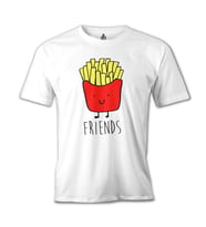 Best Friends - Patates Beyaz Erkek Tshirt