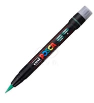 Uni Posca Fırça Uçlu Marker PCF-350 Yeşil