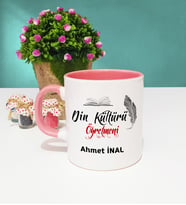Din Kültürü Öğretmeni Kupa Bardak Pembe