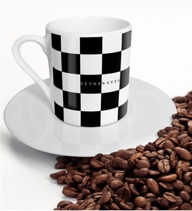 BK Gift Kişiye Özel Espresso Kahve Fincanı-11 (Beyaz)
