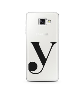 Samsung A5 (2016) Harf Tasarımlı Telefon Kılıfı Y-Harfi 