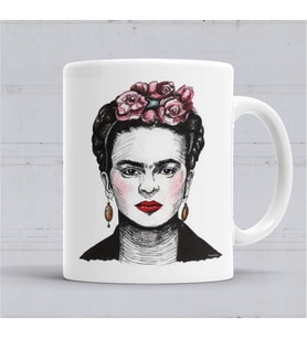 Frida Kahlo Kupa Bardak Porselen