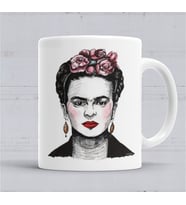 Frida Kahlo Kupa Bardak Porselen