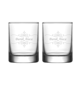 Kişiye Özel İkili Tekila Shot Bardağı Model - 11