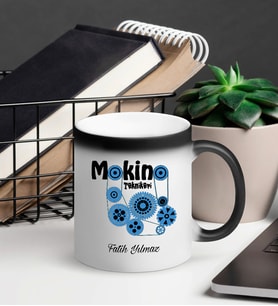 Makine Teknikeri Sihirli Kupa Bardak