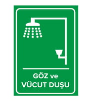 MIGNATIS - Göz Ve Vücut Duşu Levhası - Sac Malzeme 25x35cm
