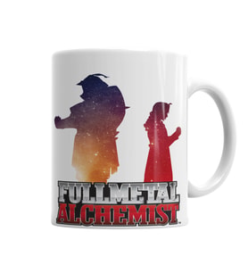 Anime Fullmetal Alchemist Kupa Bardak Porselen