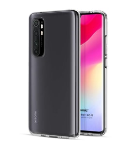 Microsonic Xiaomi Mi Note 10 Lite Kılıf Transparent Soft Beyaz