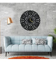 Motif Temalı Duvar Saati