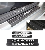 Chevrolet Lacetti Karbon Kapı Eşiği Koruma Sticker (4 Adet)