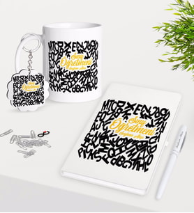 BK Gift Kişiye Özel Sınıf Öğretmeni Kupa Anahtarlık Beyaz Defter Kalem Hediye Seti-13 (Model 1)