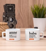 Anne Baba Kelime Anlamı İkili Fincan