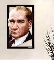 BK Gift Kişiye Özel Atatürk Tasarımlı 3D Ahşap Tablo-2